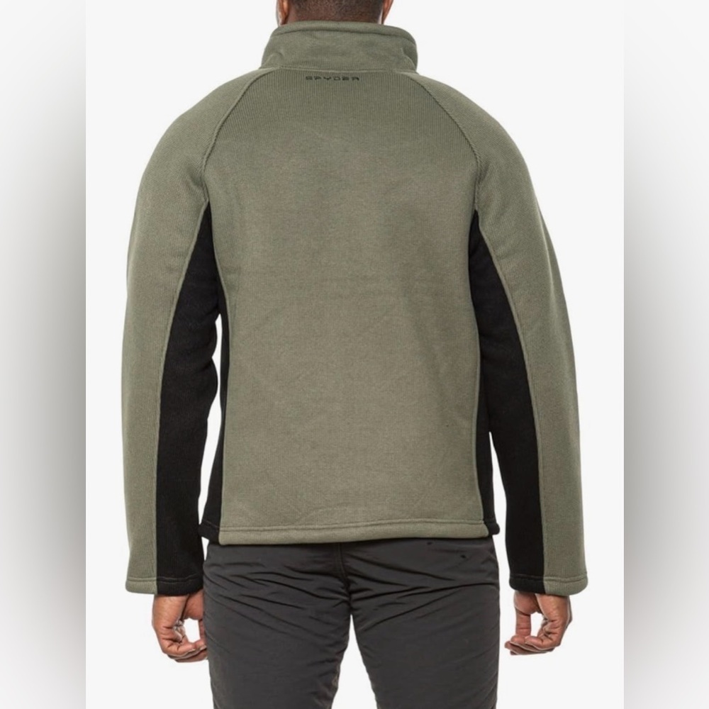 NWT Spyder Steller Full Zip Jacket Medium Tea Leaf Green - Picture 3 of 3